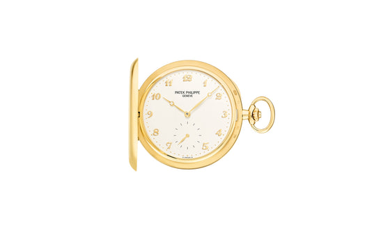 Patek Philippe Replica Watch Hunter-Case Pocket Watch, 18k Yellow Gold, 48mm, 980J-011