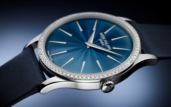 Patek Philippe Replica Watch Ladies  Calatrava, 18k White Gold, 35mm, 4997/200G-001