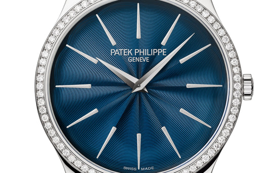 Patek Philippe Replica Watch Ladies  Calatrava, 18k White Gold, 35mm, 4997/200G-001
