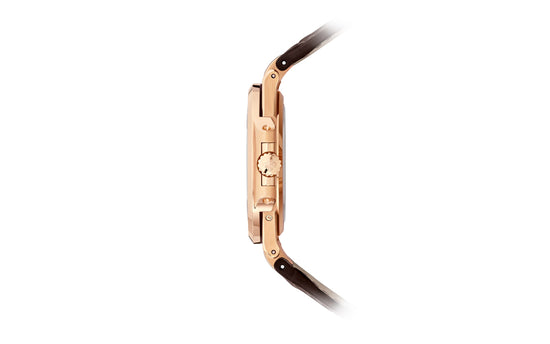 Patek Philippe Replica Watch Nautilus Date, Moon Phases Watch, 18k Rose Gold, 40mm, 5712R-001
