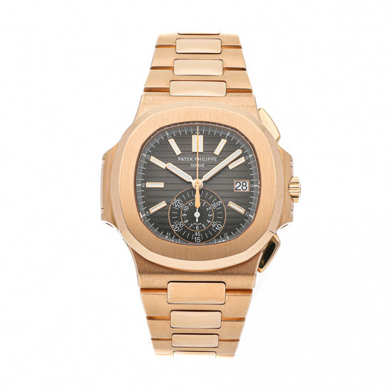 Patek Philippe Replica Watch Nautilus Flyback Chronograph, Date Watch, 18k Rose Gold, 40,5 mm, 5980/1R-001