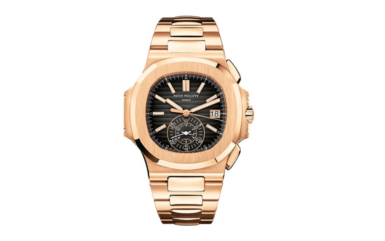 Patek Philippe Replica Watch Nautilus Flyback Chronograph, Date Watch, 18k Rose Gold, 40,5 mm, 5980/1R-001
