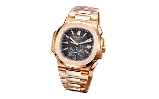 Patek Philippe Replica Watch Nautilus Flyback Chronograph, Date Watch, 18k Rose Gold, 40,5 mm, 5980/1R-001