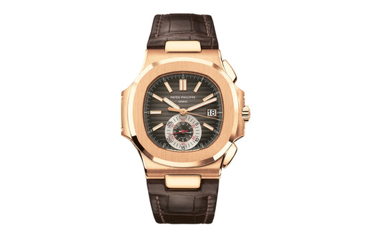 Patek Philippe Replica Watch Nautilus Flyback Chronograph, Date Watch, 18k Rose Gold, 40,5 mm, 5980R-001