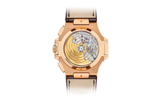 Patek Philippe Replica Watch Nautilus Flyback Chronograph, Date Watch, 18k Rose Gold, 40,5 mm, 5980R-001