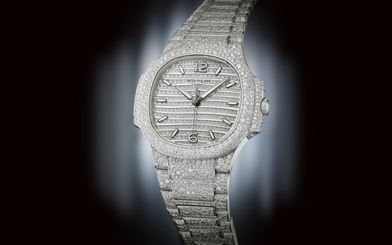 Patek Philippe Replica Watch Nautilus Haute Joaillerie Ladies Automatic Watch, 18K White Gold and Diamonds, 35,2mm, 7118/1450G-001