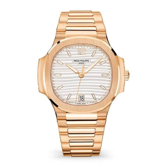 Patek Philippe Replica Watch Nautilus Ladies Automatic Watch, 18k Rose Gold, 35,2mm, 7118/1R-001