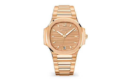 Patek Philippe Replica Watch Nautilus Ladies Automatic Watch, 18k Rose Gold, 35,2mm, 7118/1R-010