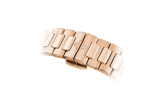 Patek Philippe Replica Watch Nautilus Ladies Automatic Watch, 18k Rose Gold and Diamonds, 35,2mm, 7118/1200R-010