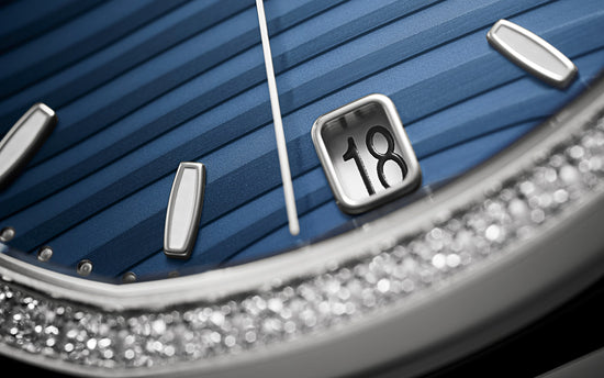 Patek Philippe Replica Watch Nautilus Ladies Automatic Watch, Stainless Steel and Diamonds, 35,2mm, 7118/1200A-001