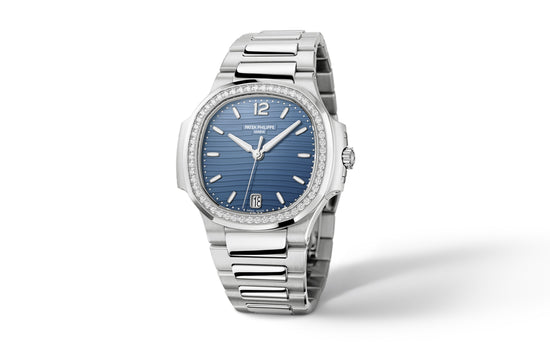 Patek Philippe Replica Watch Nautilus Ladies Automatic Watch, Stainless Steel and Diamonds, 35,2mm, 7118/1200A-001