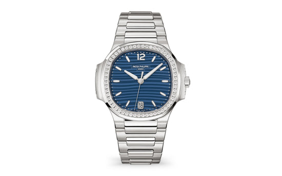 Patek Philippe Replica Watch Nautilus Ladies Automatic Watch, Stainless Steel and Diamonds, 35,2mm, 7118/1200A-001