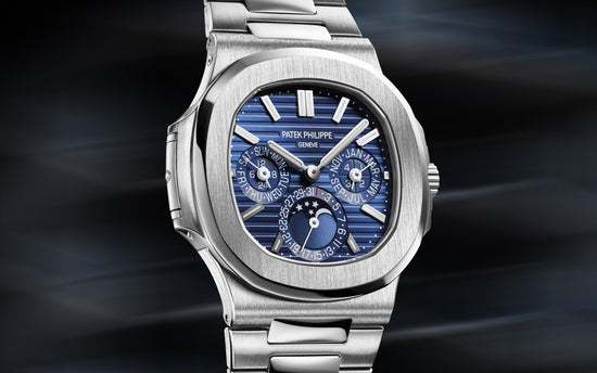 Patek Philippe Replica Watch Nautilus Perpetual Calendar Watch, 18k White Gold, 40mm, 5740/1G-001