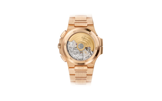 Patek Philippe Replica Watch Nautilus Travel Time Chronograph Watch, 18k Rose Gold, 40,5 mm, 5990/1R-001