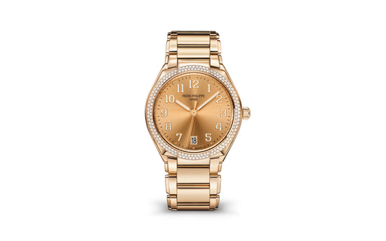 Patek Philippe Replica Watch Twenty~4 Automatic, 18k Rose Gold with 160 diamonds ~0,77ct, 36mm, 7300/1200R-011