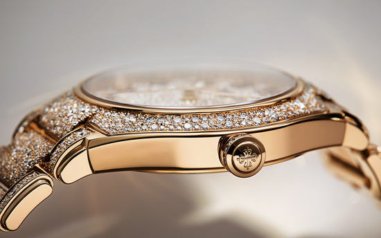 Patek Philippe Replica Watch Twenty~4 Haute Joaillerie Automatic, 18k Rose Gold with 3238 diamonds: ~17.21 ct, 36mm, 7300/1450R-001