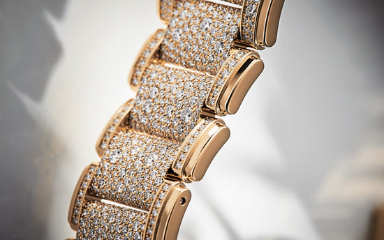 Patek Philippe Replica Watch Twenty~4 Haute Joaillerie Automatic, 18k Rose Gold with 3238 diamonds: ~17.21 ct, 36mm, 7300/1450R-001