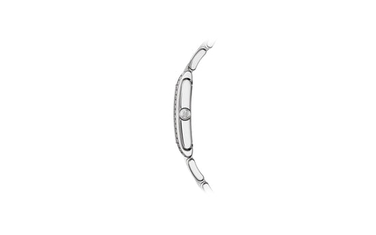 Patek Philippe Replica Watch Twenty~4 Quartz Ladies Watch, Stainless Steel with 36 Diamond (~0.42 ct), 25.1 x 30 mm, 4910/1200A-001