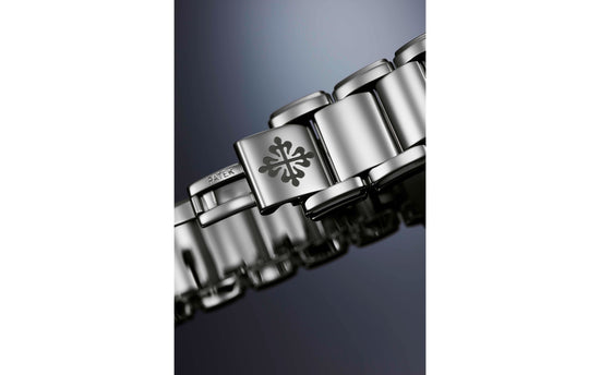 Patek Philippe Replica Watch Twenty~4 Quartz Ladies Watch, Stainless Steel with 36 Diamond (~0.42 ct), 25.1 x 30 mm, 4910/1200A-010