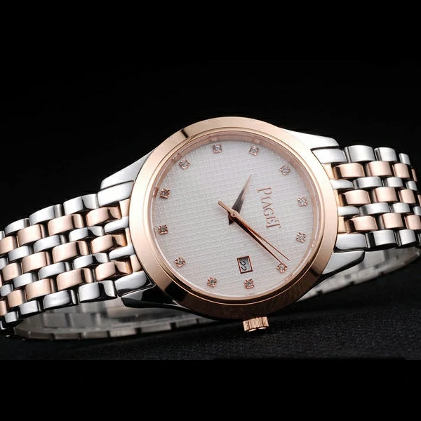Piaget Dancer Rose Gold Case White Checkered Dial new58242