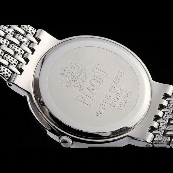 Piaget Dancer Stainless Steel Case Radial Emblem White Dial new58232