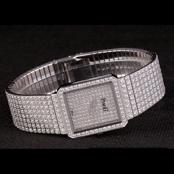 Piaget Limelight Diamonds Encrusted Stainless Steel Watch new59308