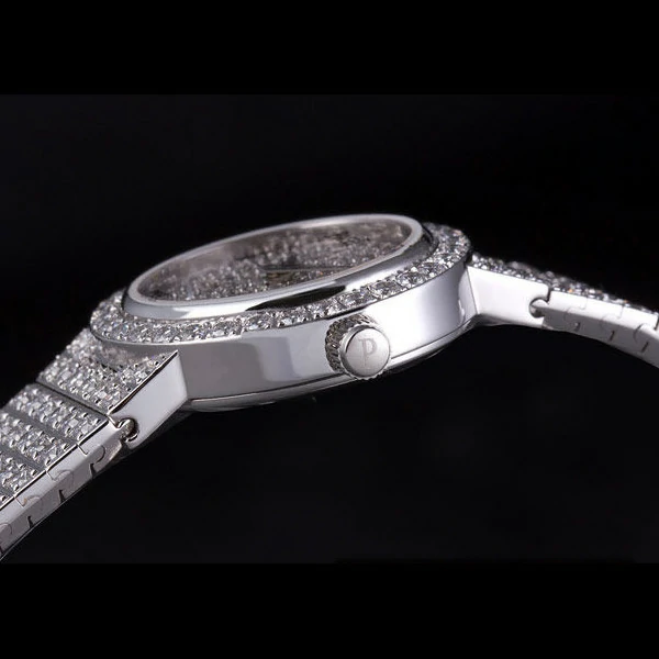 Piaget Limelight Diamonds Encrusted Stainless Steel Watch new59309