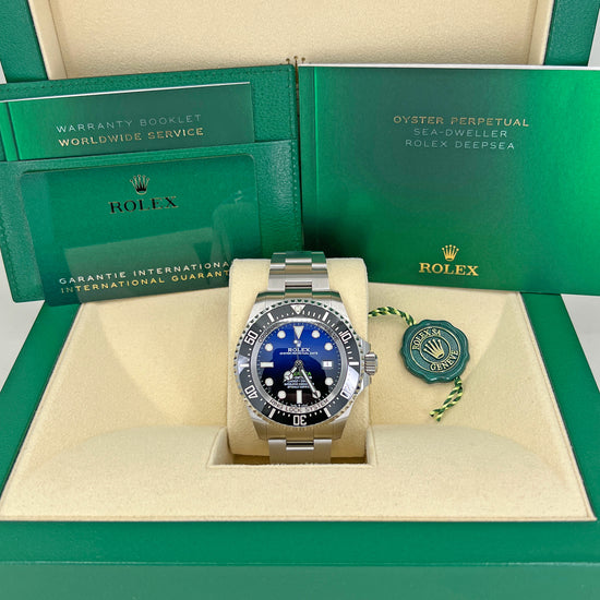 Pre-owned 2021Rolex Replica Watch Deepsea D-Blue James Cameron 126660-0002