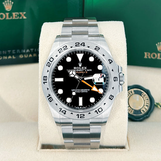 Pre-owned 2024Rolex Replica Watch Explorer II Oystersteel 226570-0002
