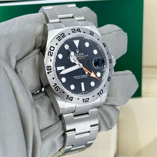 Pre-owned 2024Rolex Replica Watch Explorer II Oystersteel 226570-0002
