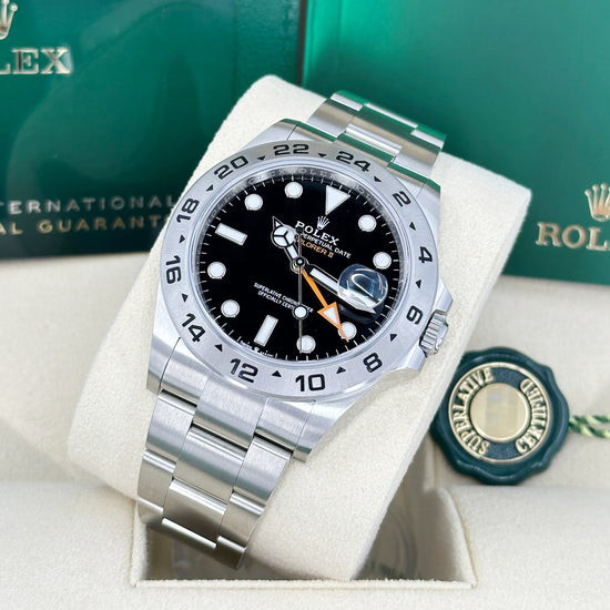 Pre-owned 2024Rolex Replica Watch Explorer II Oystersteel 226570-0002