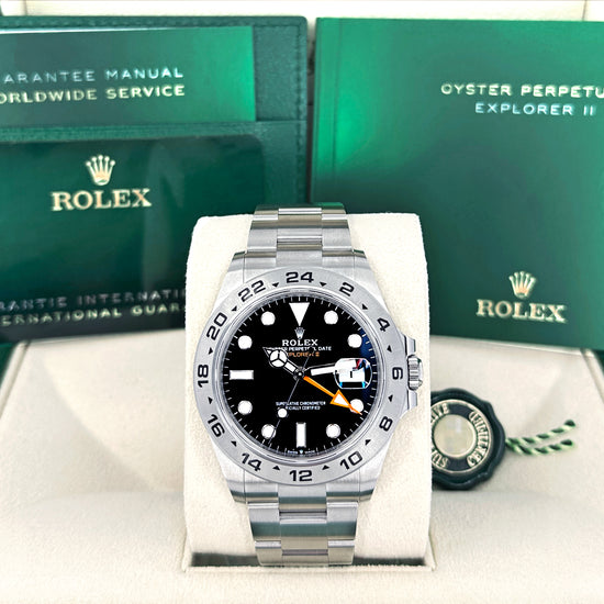 Pre-owned 2024Rolex Replica Watch Explorer II Oystersteel 226570-0002