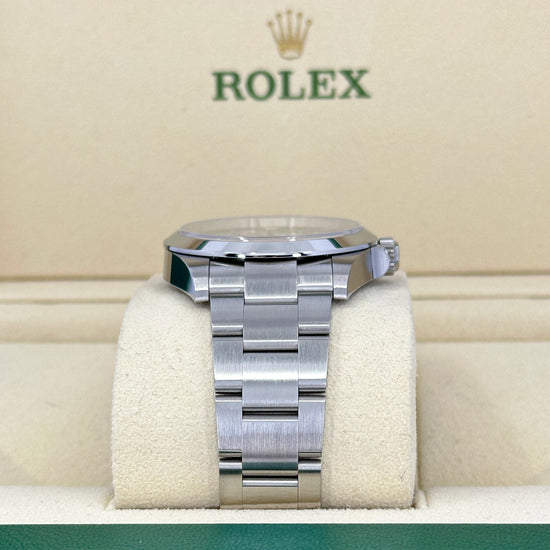 Pre-owned Rolex Replica Watch, Air-king, Black Arabic dial, 40mm, Oystersteel, Smooth, Oyster, 116900-0001