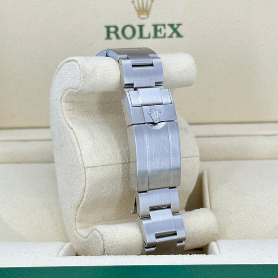 Pre-owned Rolex Replica Watch, Air-king, Black Arabic dial, 40mm, Oystersteel, Smooth, Oyster, 116900-0001