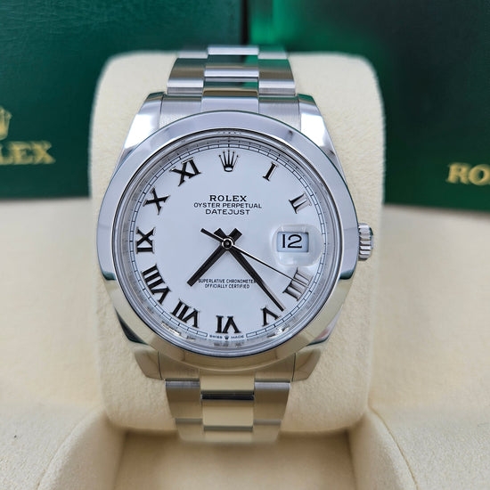 Pre-owned Rolex Replica Watch Datejust 41 Oystersteel 126300-0015