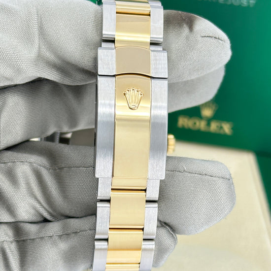 Pre-owned Rolex Replica Watch Datejust 41 Oystersteel and yellow gold 126333-0015
