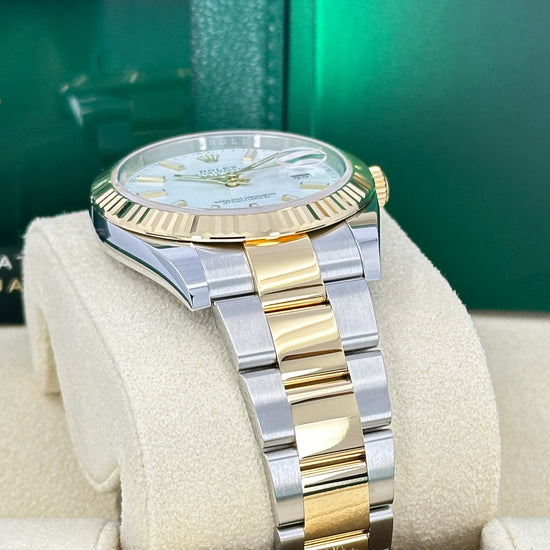 Pre-owned Rolex Replica Watch Datejust 41 Oystersteel and yellow gold 126333-0015