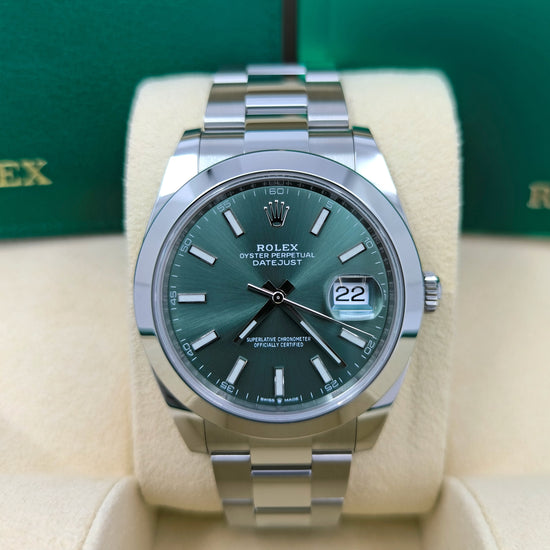 Pre-owned Rolex Replica Watch Datejust 41mm, Oystersteel, 126300-0019