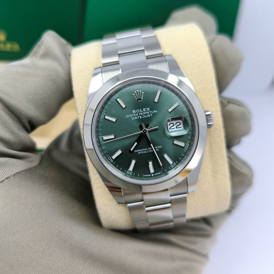 Pre-owned Rolex Replica Watch Datejust 41mm, Oystersteel, 126300-0019