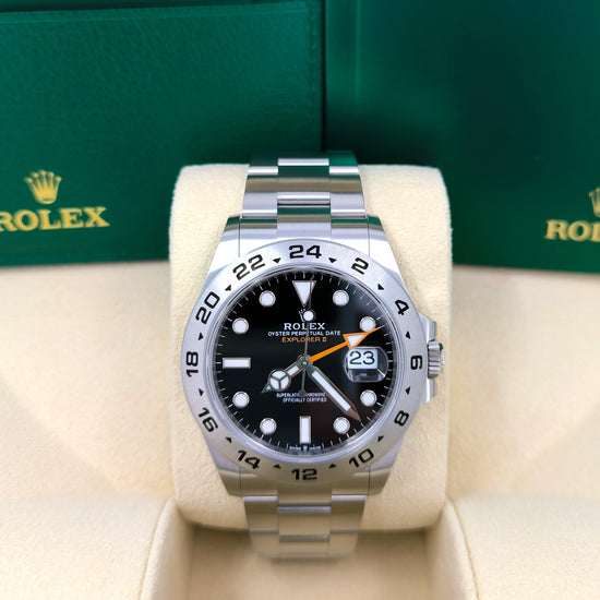 Pre-owned Rolex Replica Watch Explorer II Oystersteel 226570-0002