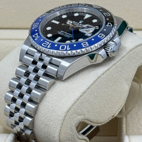 Pre-owned Rolex Replica Watch GMT-Master II, BATGIRL, Stainless Steel, 40mm, 126710blnr-0002