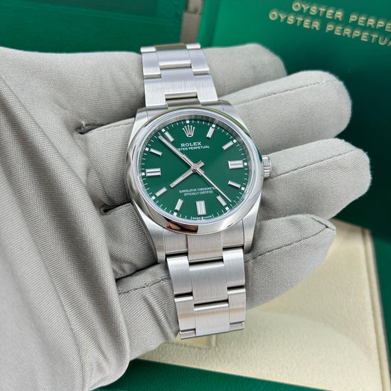 Pre-owned Rolex Replica Watch Oyster Perpetual 36 Oystersteel 126000-0005