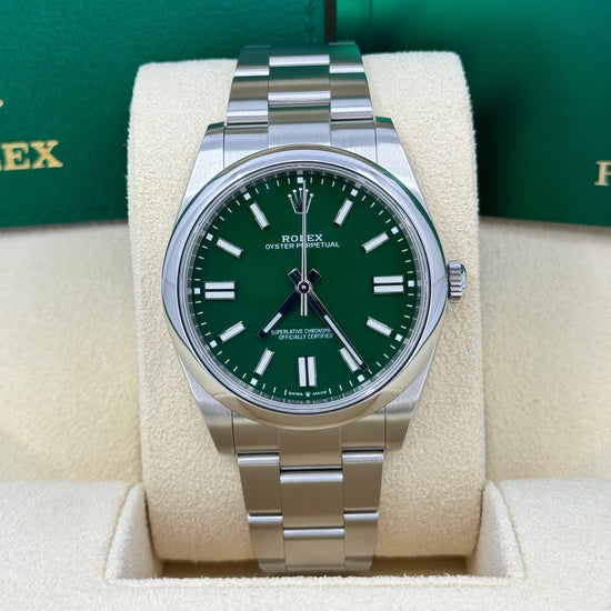 Pre-owned Rolex Replica Watch Oyster Perpetual 41 No Date, Oystersteel, 41mm, Oyster, 124300-0005