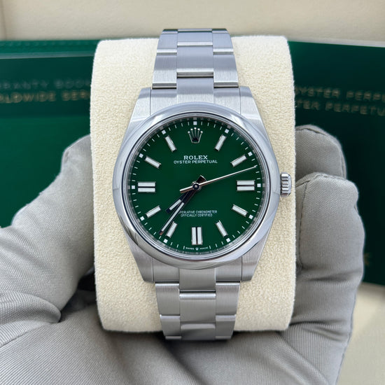 Pre-owned Rolex Replica Watch Oyster Perpetual 41 No Date, Oystersteel, 41mm, Oyster, 124300-0005