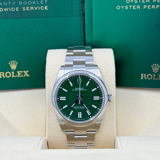 Pre-owned Rolex Replica Watch Oyster Perpetual 41 No Date, Oystersteel, 41mm, Oyster, 124300-0005