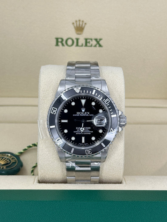 Pre-Owned Rolex Replica Watch Submariner Date 1999 16610