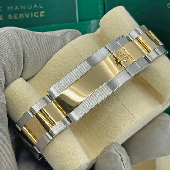 Pre-owned Rolex Replica Watch Submariner Date Bluesy, 126613LB, Two-Tone, Mint, Complete