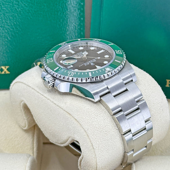 Pre-owned Rolex Replica Watch Submariner Date Oystersteel, MK1 Bezel, 126610LV-0002