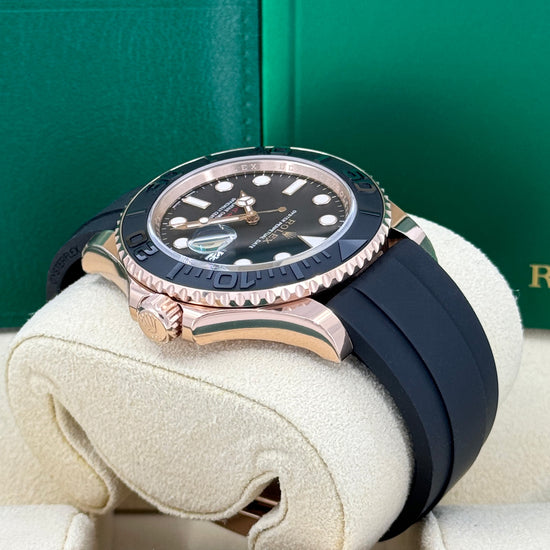 Pre-owned Rolex Replica Watch Yacht-Master 40, 18k Everose Gold, 40mm, 126655-0002