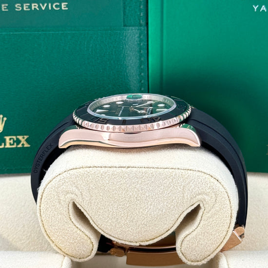 Pre-owned Rolex Replica Watch Yacht-Master 40, 18k Everose Gold, 40mm, 126655-0002